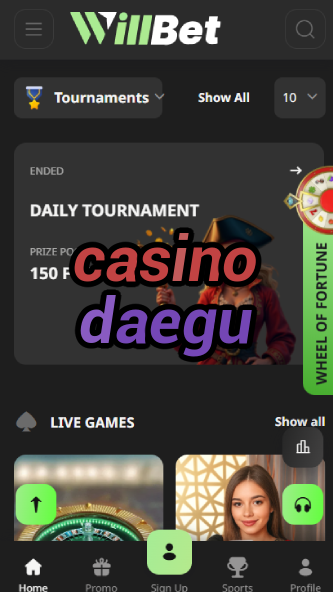 Casino Daegu - Best Korean Casino Experience-www.bdqngd.com